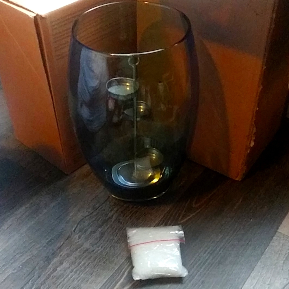 Partylite decorative candle vase